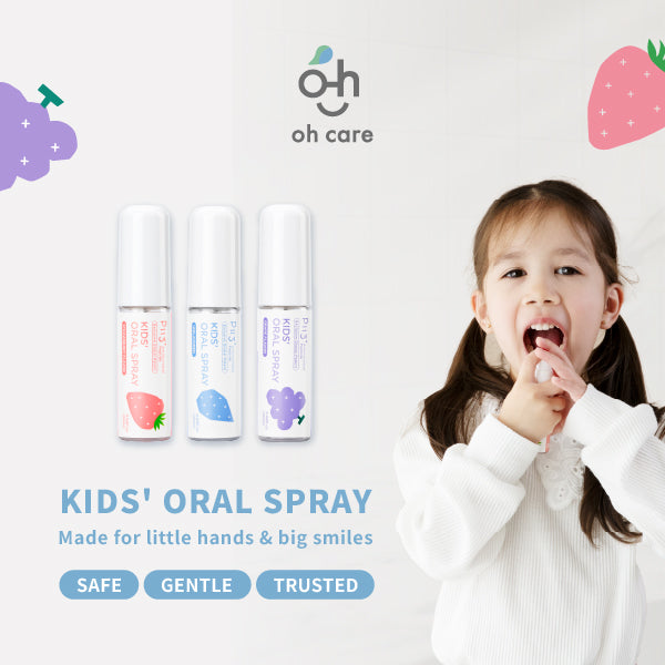 Mouth Spray for Kids, Toddler Toothpaste Helper, Fluoride Free Baby Toothpaste Cavity Protection, Oral Care with Natural P113+ Antibacterial Peptide - for Newborns to Age 6